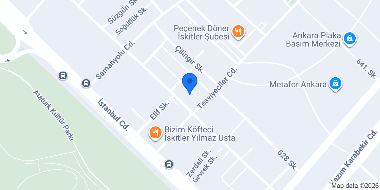 ESEN FORD OPEL YEDEK PARÇA konumu