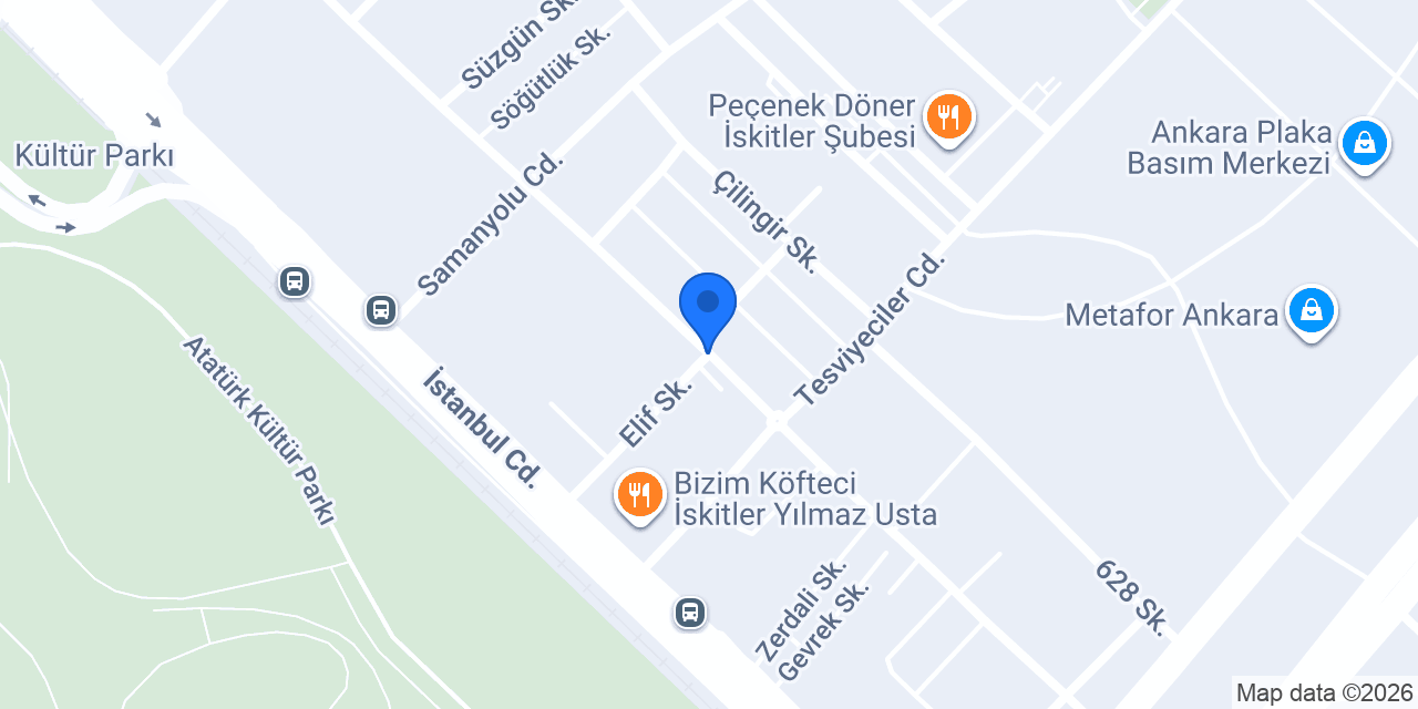Sentez Matbaa konumu