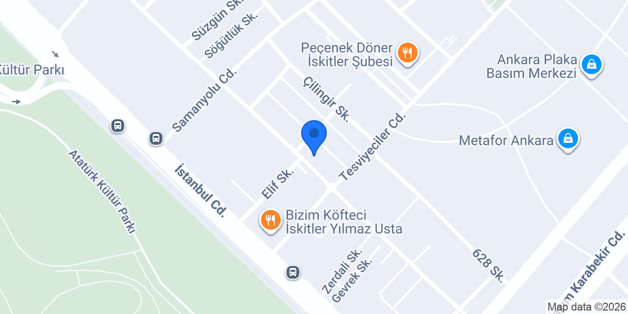 İMAJ OTO AKSESUAR ANKARA konumu