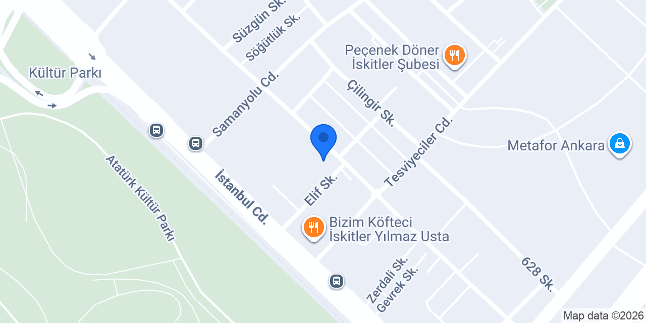 Granit Deri Ürünleri konumu