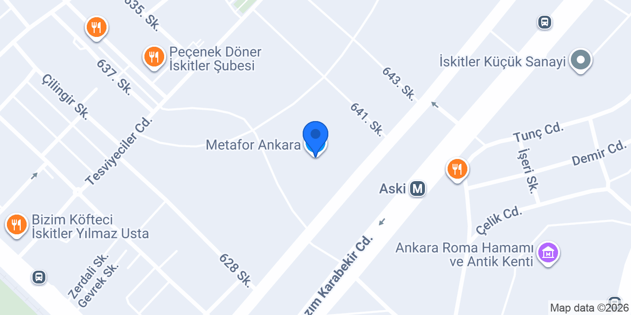 Metafor Ankara konumu