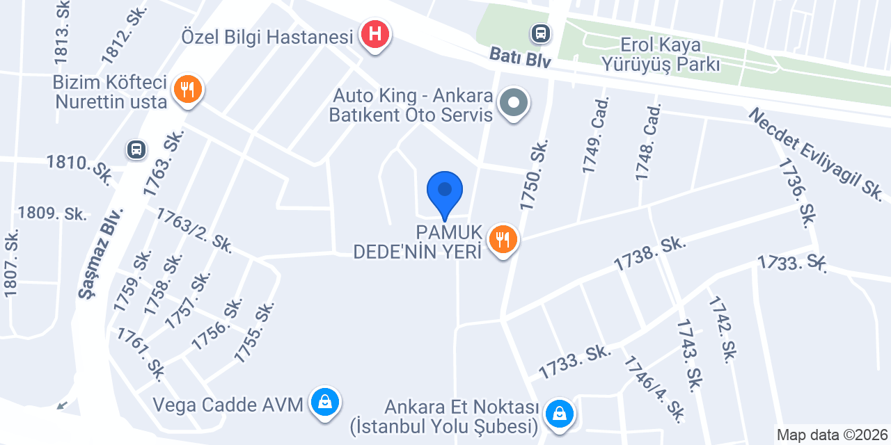 DONANIM OTO ELEKTRİK konumu