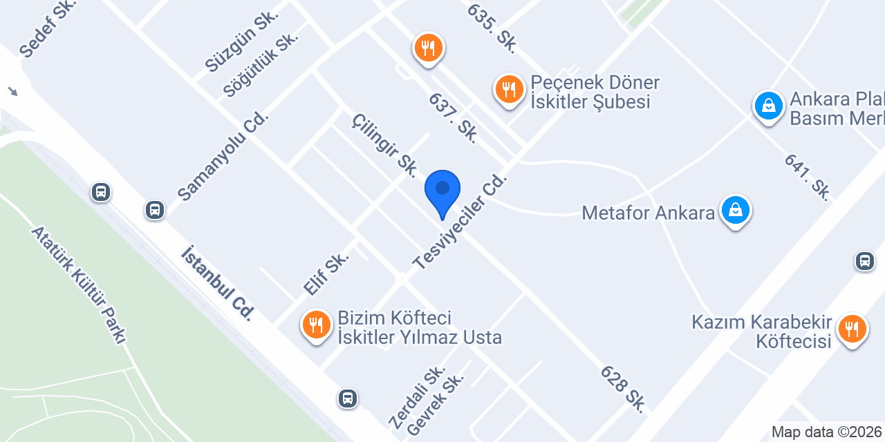 Oto Metin konumu