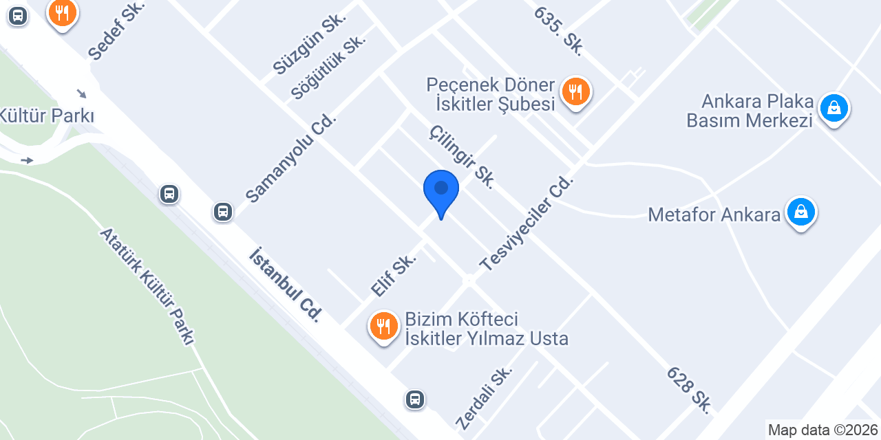 Çöklü Oto Döşeme konumu