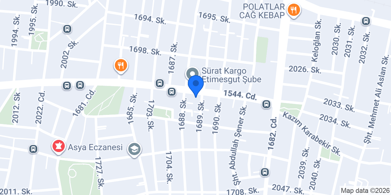 Akü 7/24 Etimesgut Bağlıca konumu