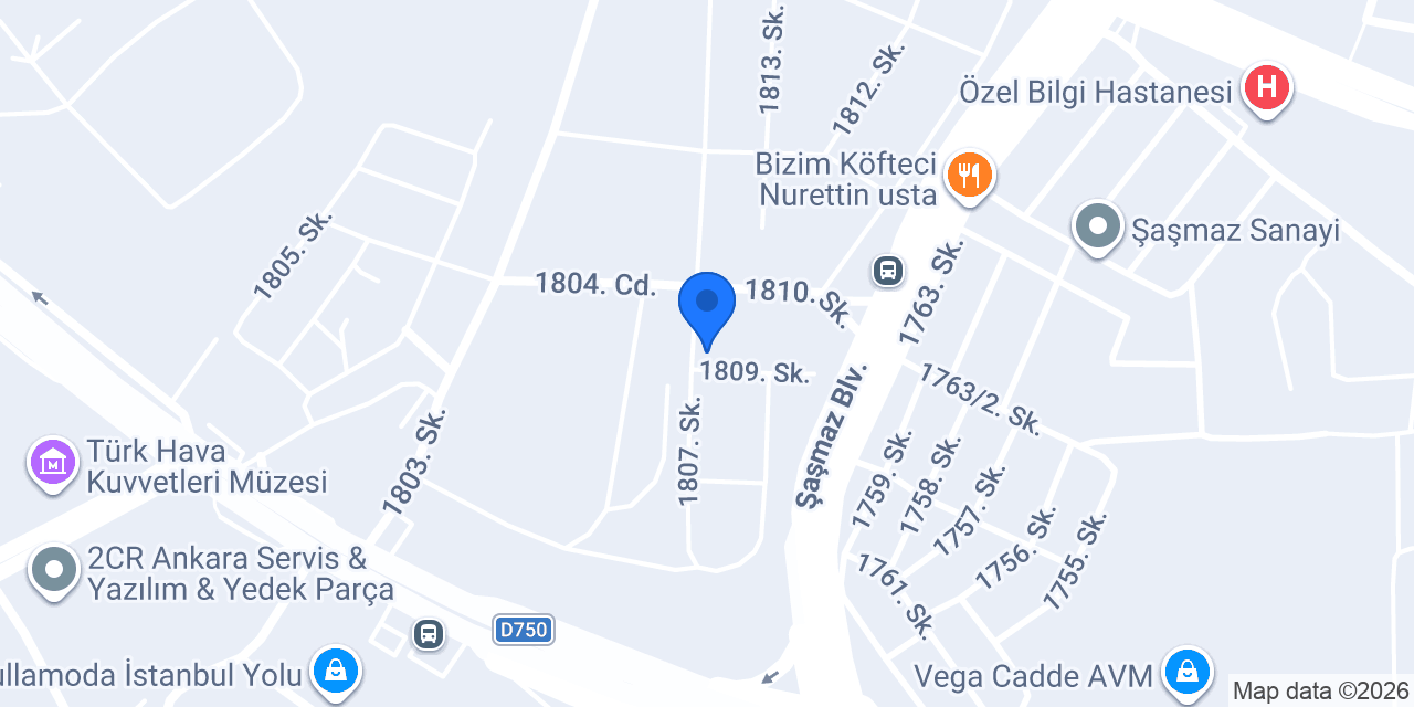 Akbaş Mekanik konumu