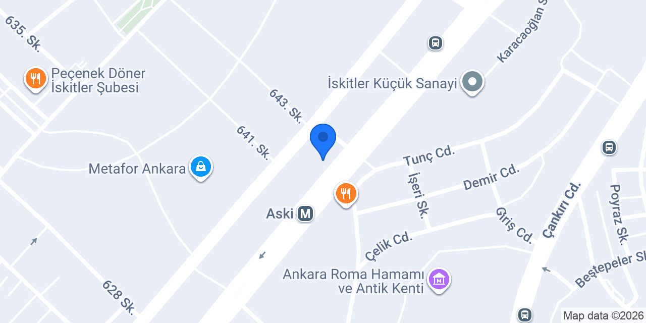 JANTİ GARAGE konumu