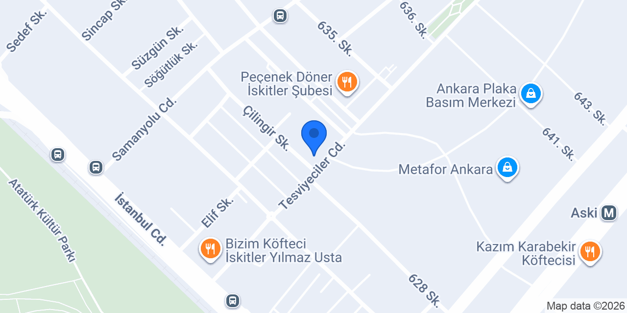 Desa Yapı Market konumu