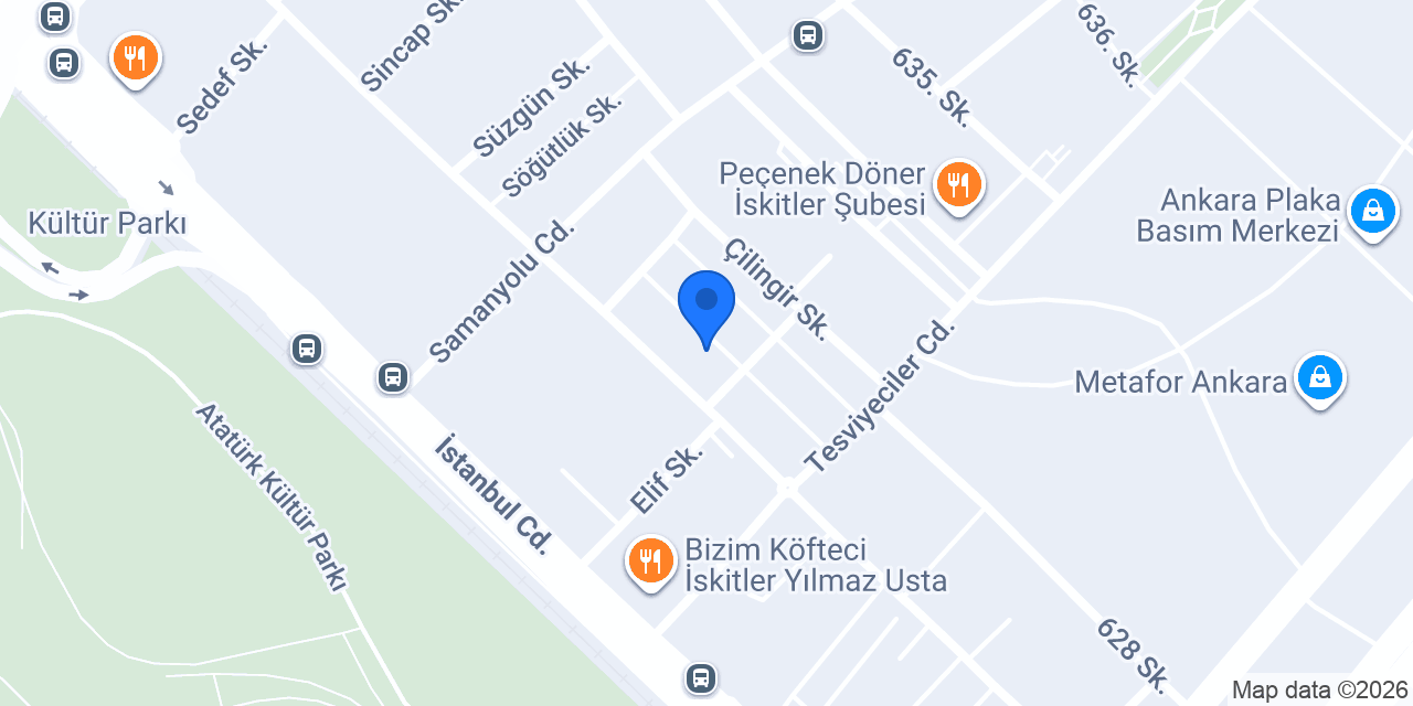 ANKARA KAPORTA BOYA konumu
