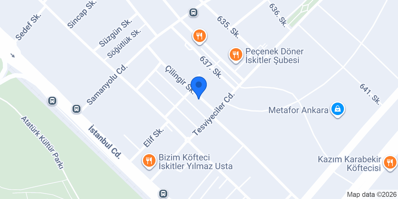 Ramazan Usta Tamir-Bakım Özel Servis konumu