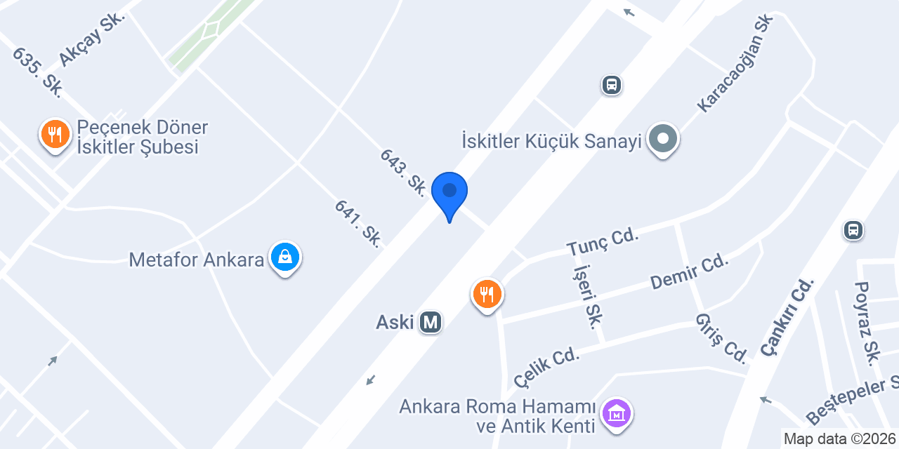GÖK GRUP OTOMOTİV konumu