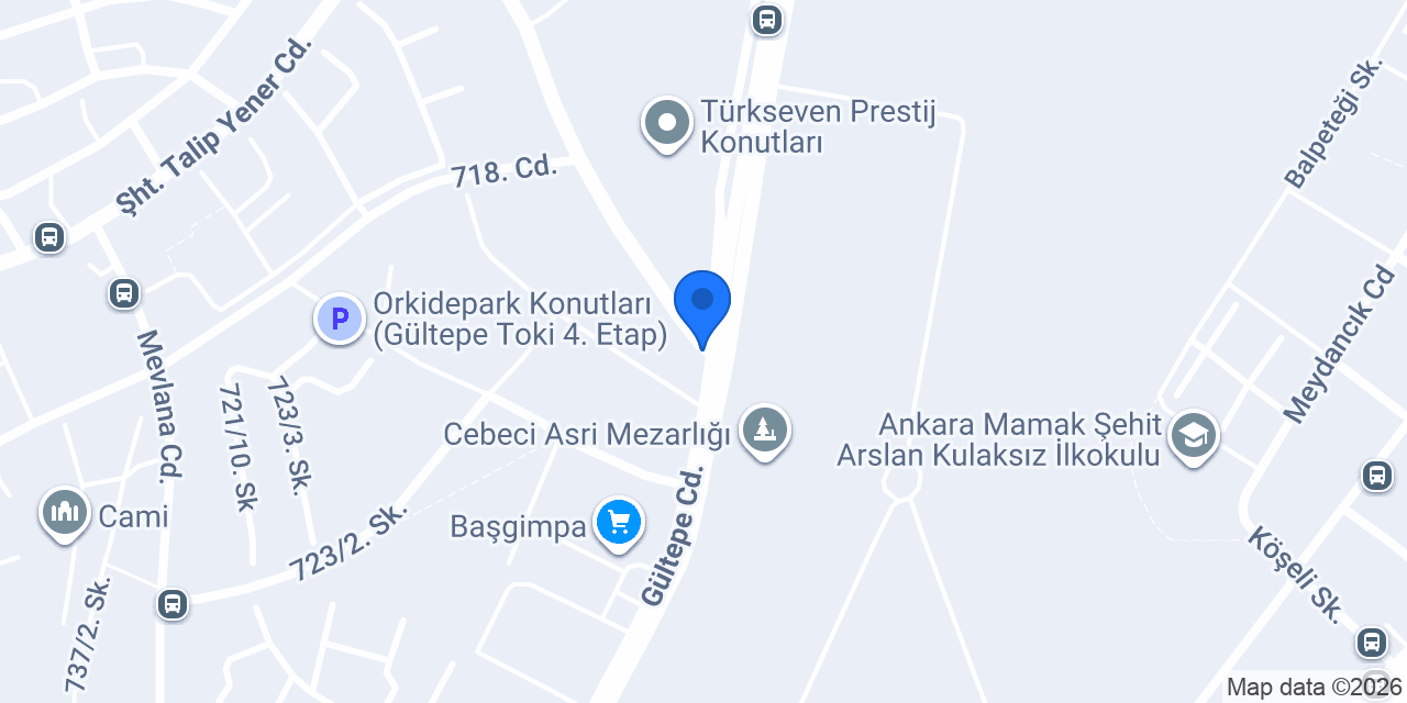Seğmenler Polis Merkezi Amirliği konumu