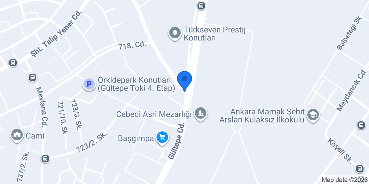 Altındağ İlçe Müftülüğü konumu