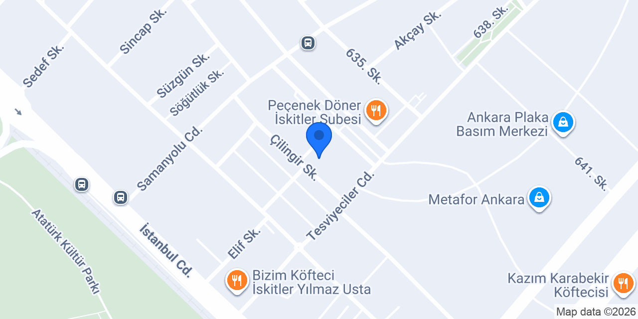 Atılım Oto konumu