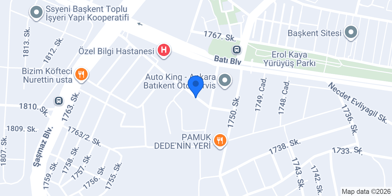 Samsa fırın konumu