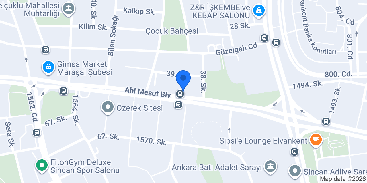 ALİŞANLAR CONSTRUCTION konumu