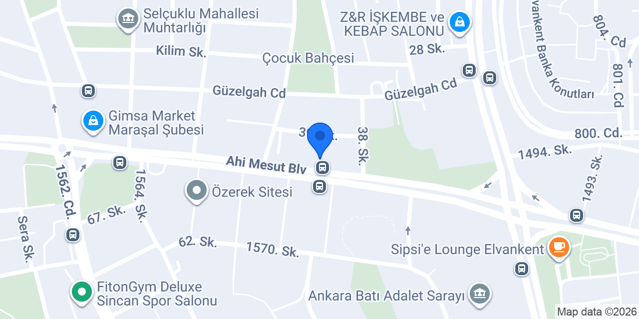 Av. Ahmet Furkan Kaya konumu