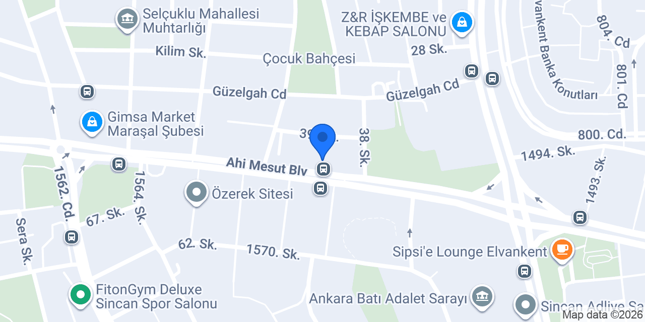 Tunca Mat Hukuk Av.TÜLİN TUNCA MAT konumu