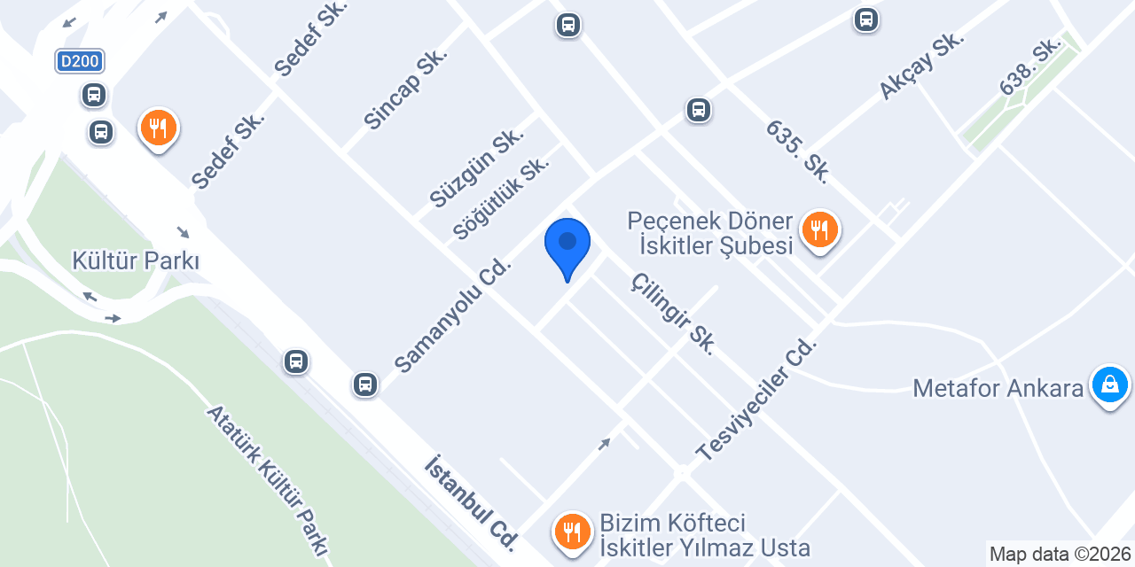 Sıla Otomotiv konumu