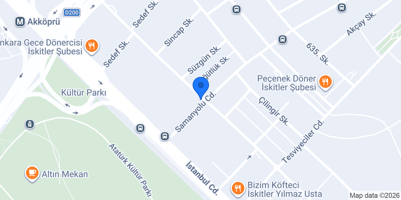 BAŞGAN KÖFTE ET konumu