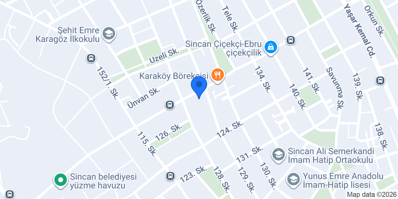 YILMAZ YAPI HIRDAVAT konumu