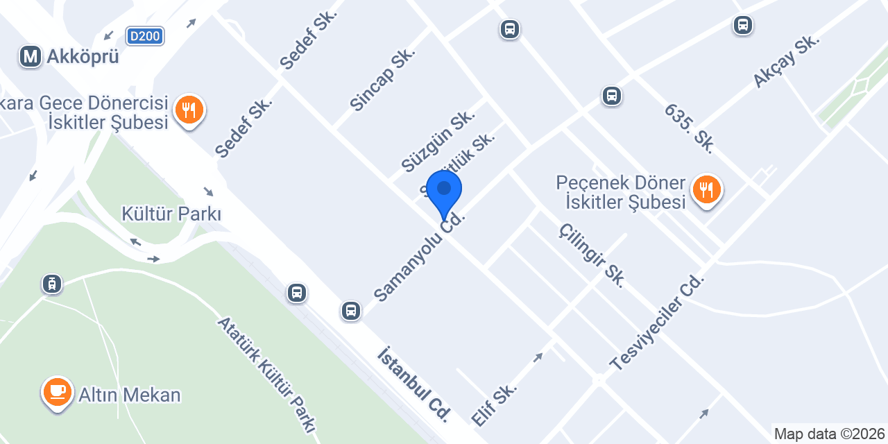 LastikPark - Merkez Rot Balans konumu