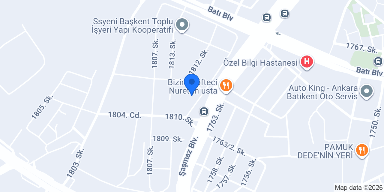 High-tec Otogaz konumu
