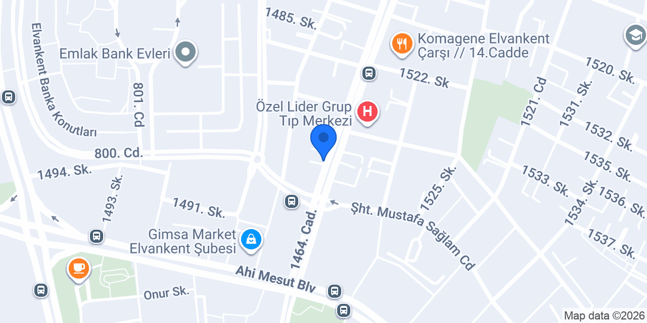 Diş Hekimi Oya Ertüzün konumu