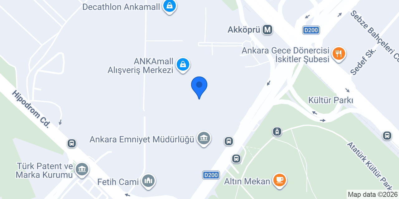 Boyner Ankara Ankamall konumu