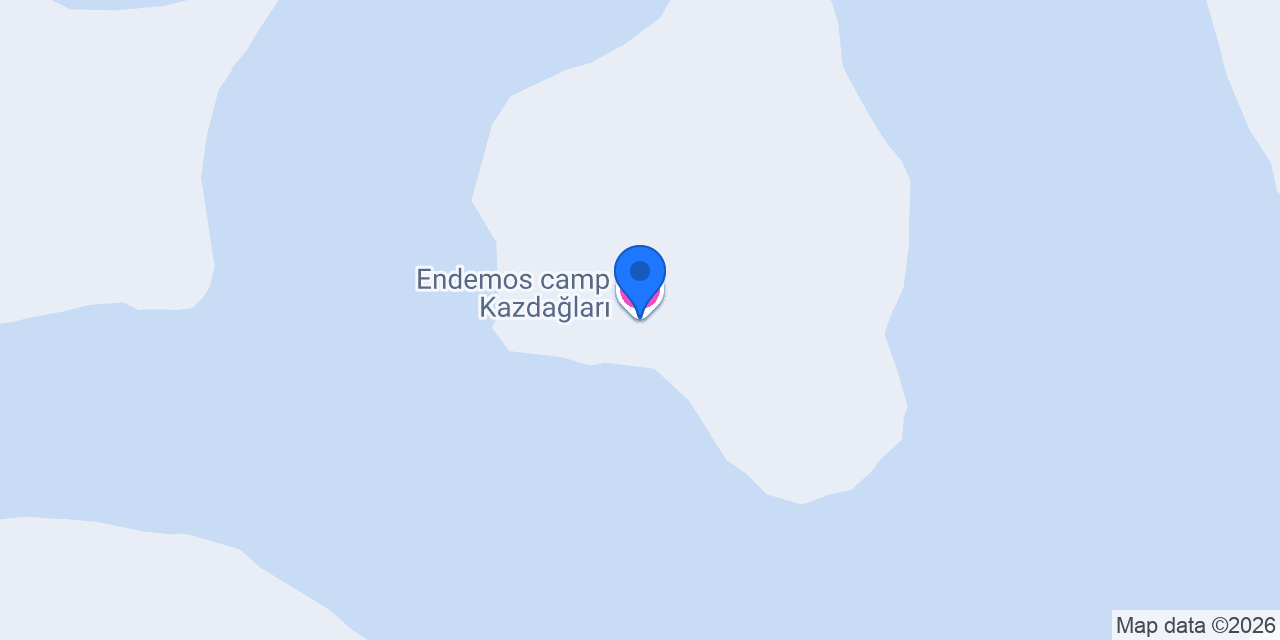 Endemos camp Kazdağları konumu