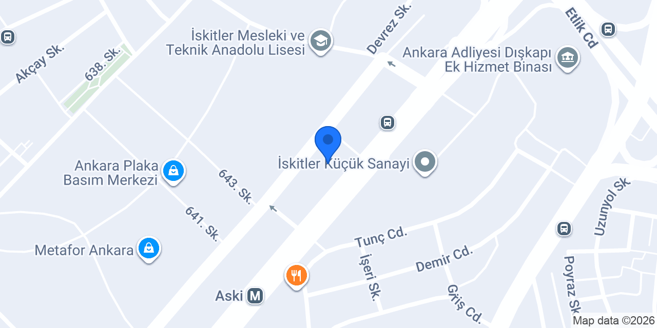 Kartvizit Ankara konumu