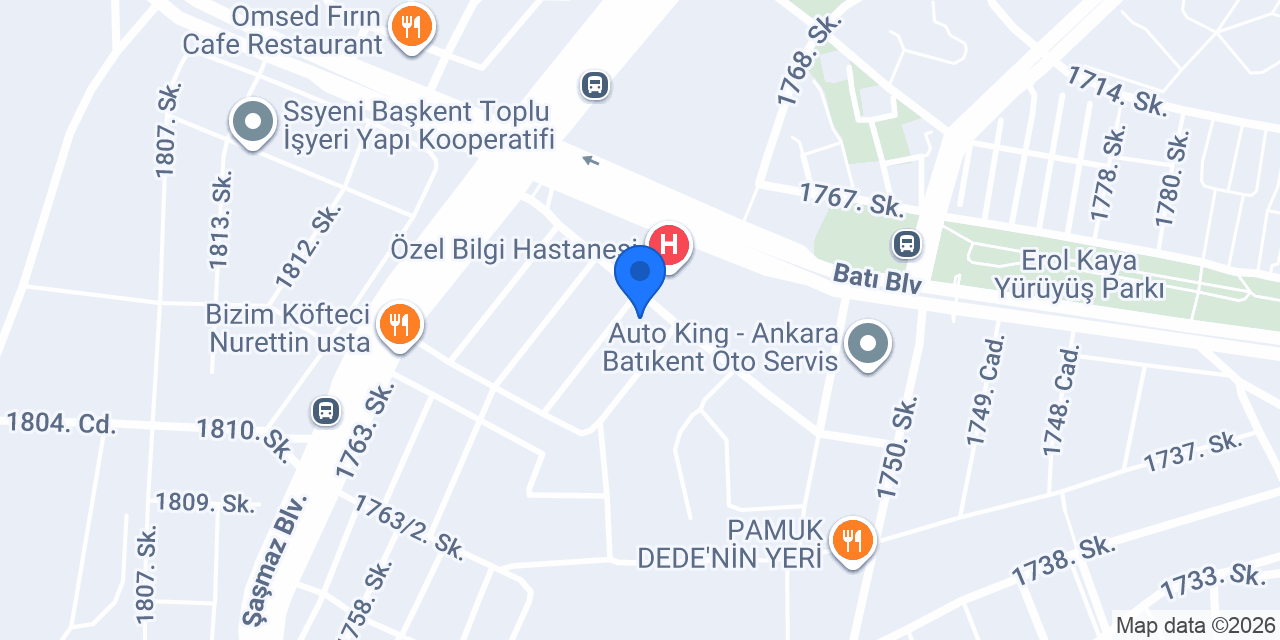 Akasya Eczanesi konumu