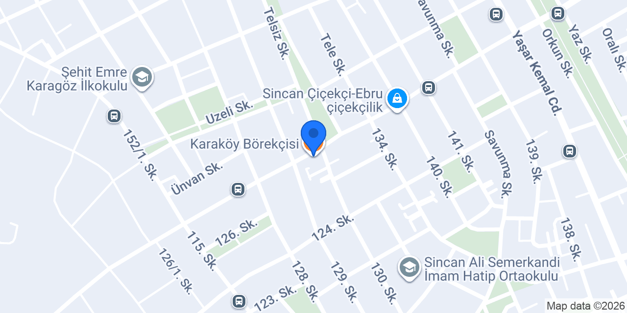 Karaköy Börekçisi konumu