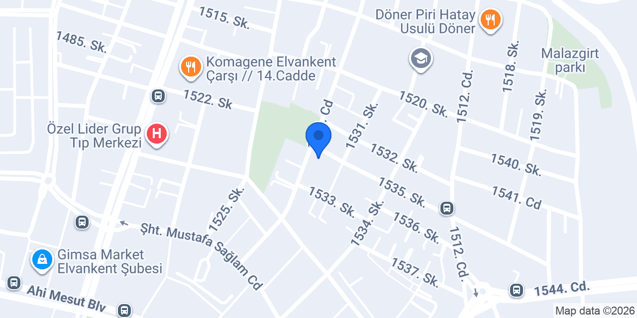 ELVANKENT TOPTAN YAPAY ÇİCEK konumu