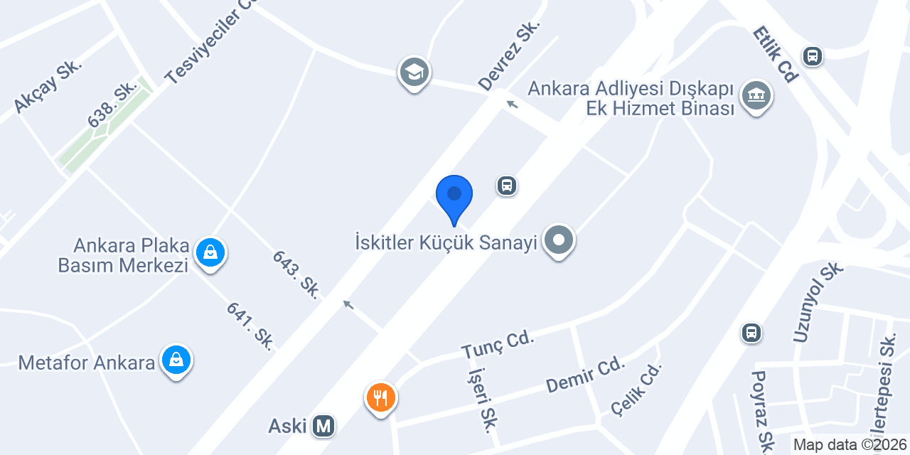AY OTO JANT & LASTİK konumu