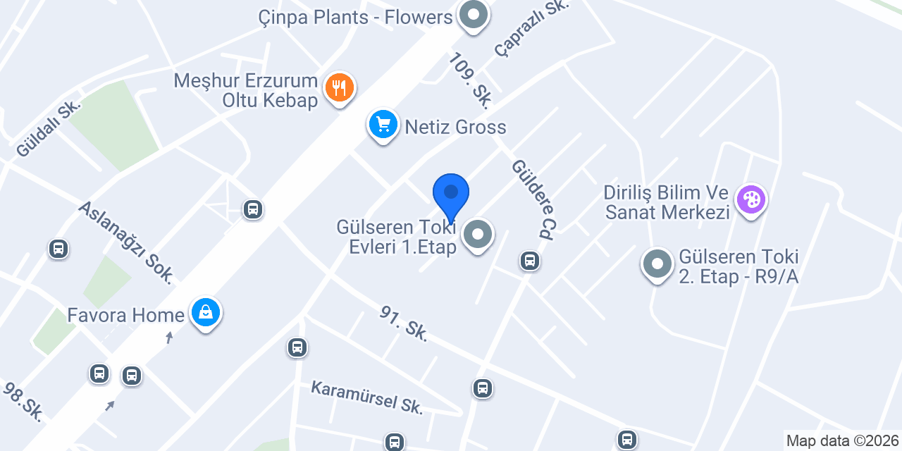 ÇLK Havuz Ve Su Teknolojileri konumu