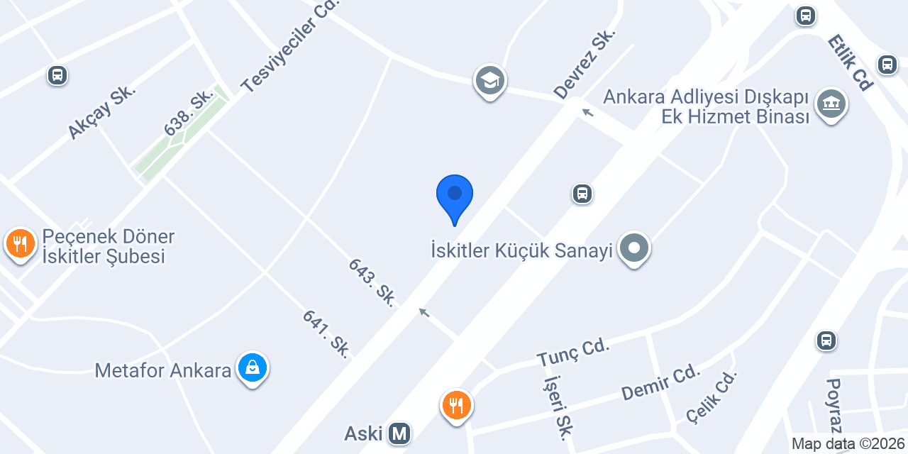 Işıl Neon Reklam konumu
