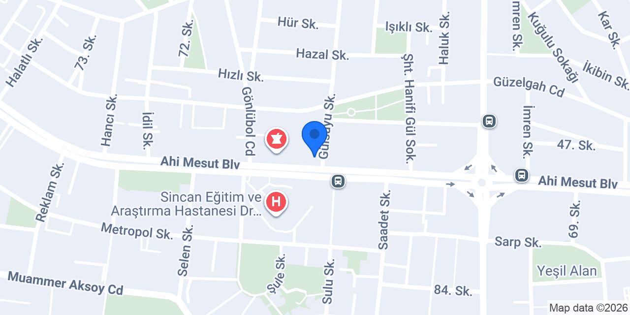Demirtaş Eczanesi konumu