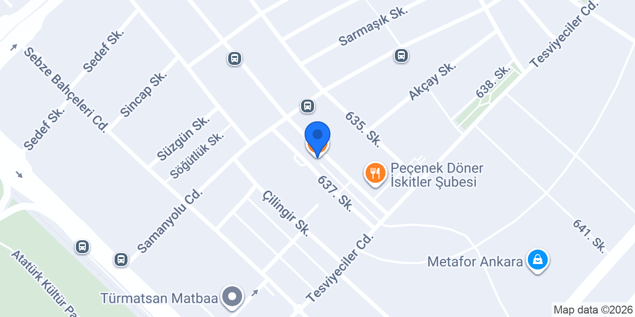 Gece Dönercisi Muro konumu