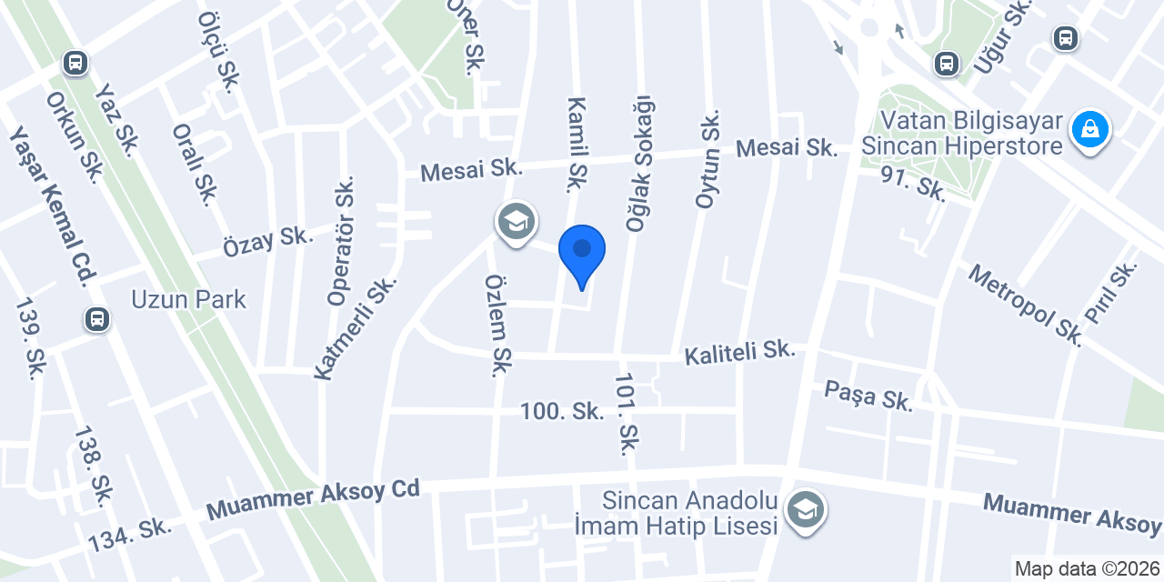 Elzem Bayan Kuaförüü konumu