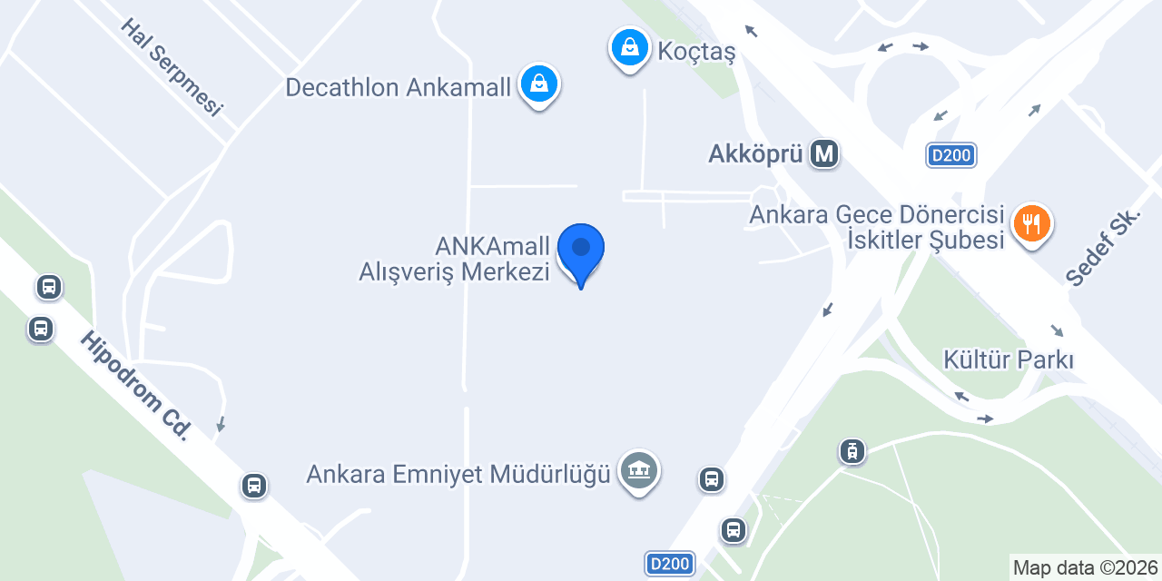LEGO Store - ANKAmall AVM konumu