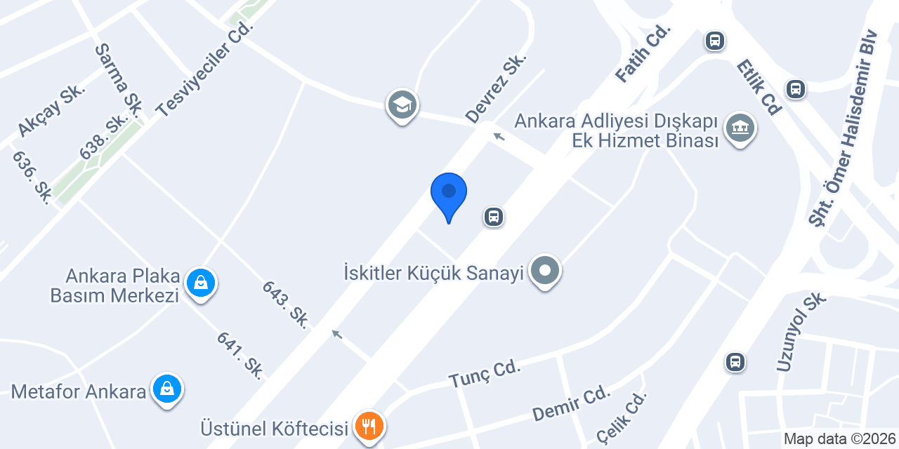 Vaha Matbaacılık konumu