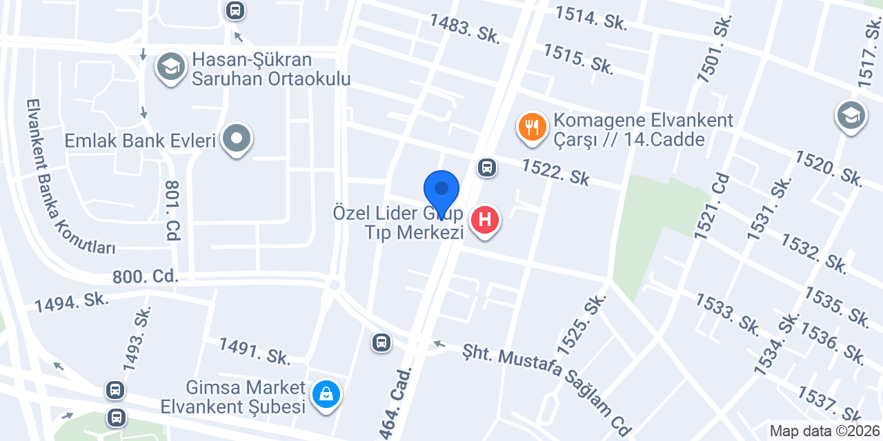 Öz Demet Optik konumu