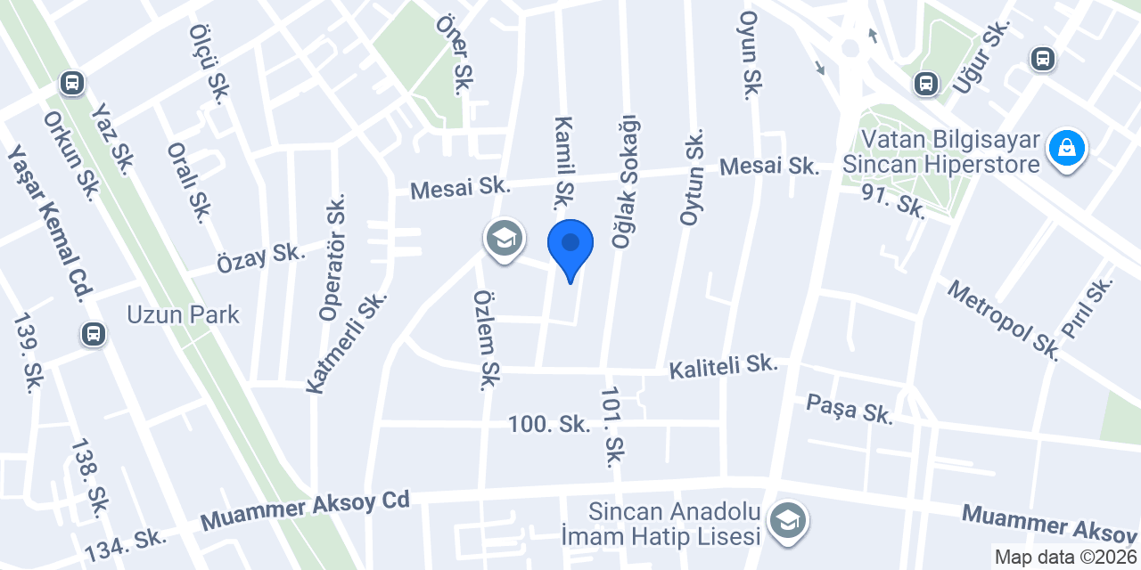 Eken Kitap Kırtasiye konumu