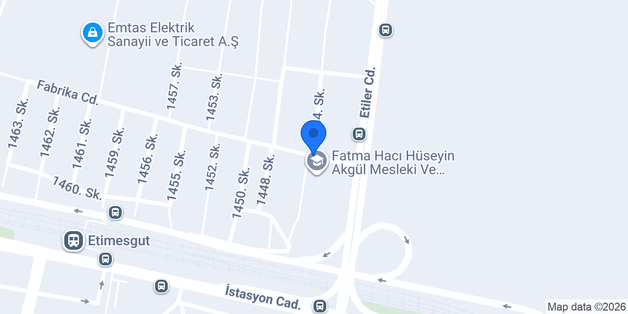 Etimesgut 7/24 çilingir konumu