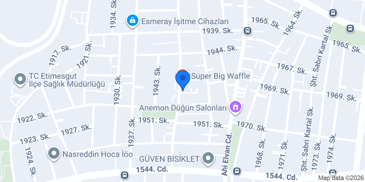 Yepaş Ekmek konumu