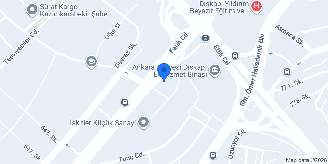 Güneş Sigorta Acentesi konumu