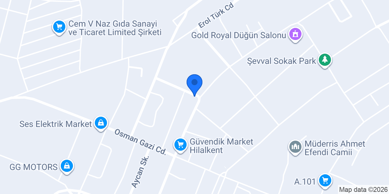 Güneyler Toptan konumu