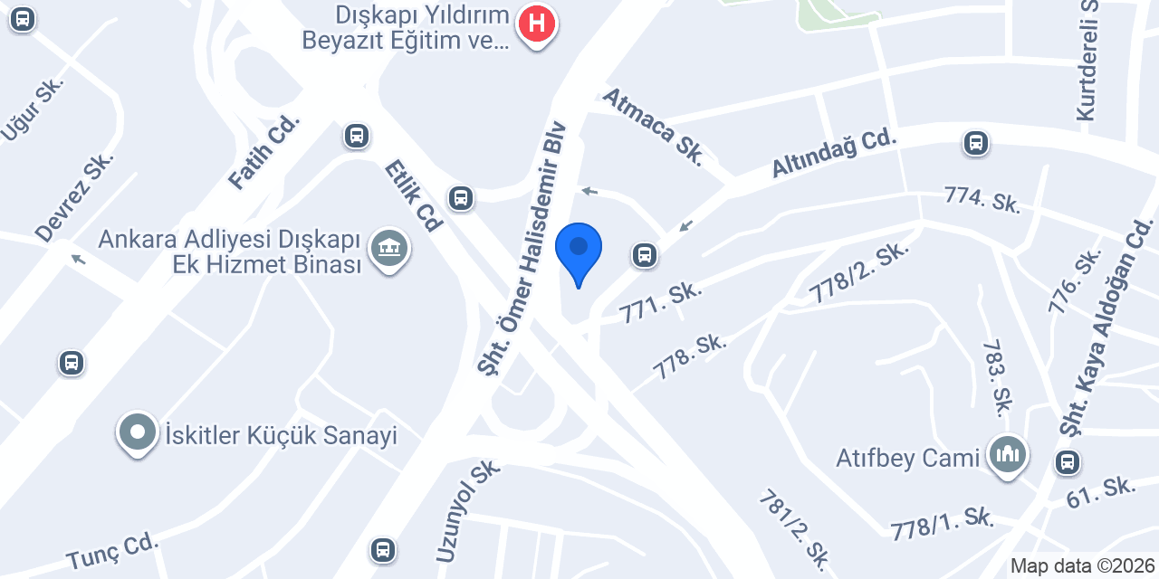 Ankara Dışkapı Meydan Hamamı | Spa ve Masaj Salonu konumu