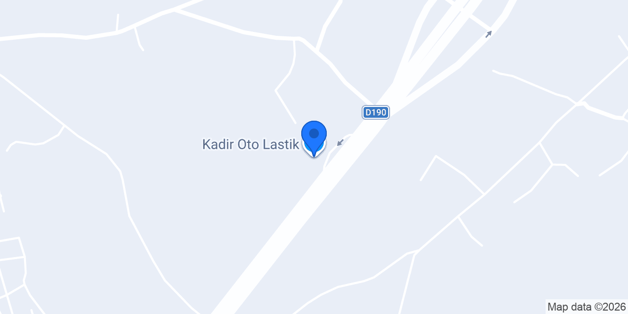 Kadir Oto Lastik konumu